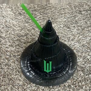 Wicked Movie Elphaba Witch Hat Cup collectible souvenir sipper cup